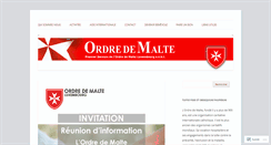 Desktop Screenshot of ordredemalteluxembourg.org
